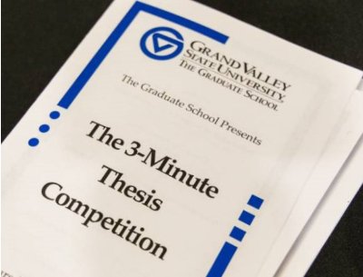 3 Minute Thesis Competition